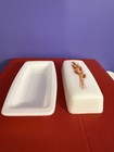 Vintage Pyrex Autumn Harvest Wheat Butter Dish — photo 2
