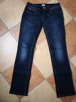 Damenjeans Hüftjeans von Hilfiger Denim Gr. 29/32 Blau Top Zustand