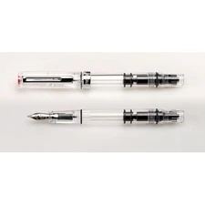 TWSBI Fountain Pen Eco-T Clear CT Inhalation Type Fine Point F TWC10022