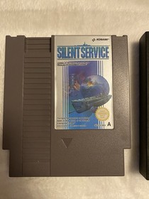 Nintendo NES Game Silent Service