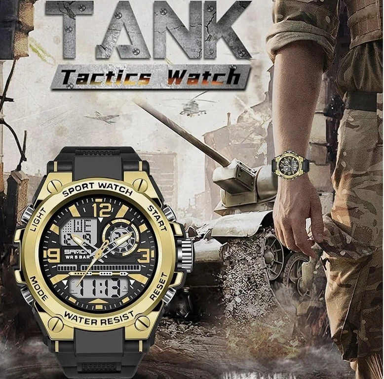 G-Shock Style Men's Military Watch - Image 2 of 4