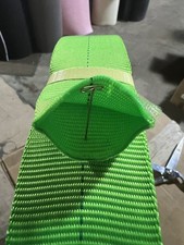 2in Lime Green Nylon Tubular Webbing 8000 Heavy Duty 10 Yard Piece MI-30456