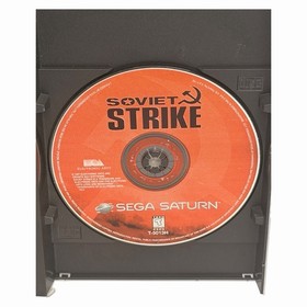 Soviet Strike (Sega Saturn, 1997) Authentic CIB Complete w/ Manual Tested