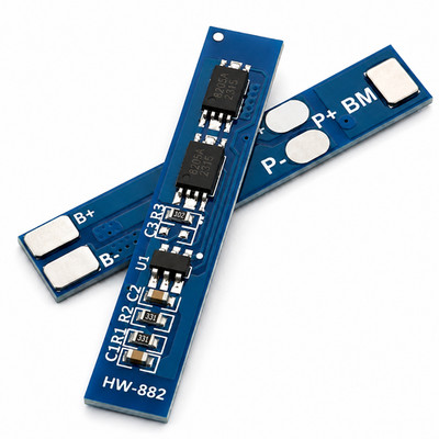 BMS 2S 3A 7,4V Li-Ion Laderegler Schutzschaltung PCB für 18650 Akku Zellen