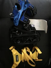 rabbitgoo Harness and Leash for Cats - Yellow And Black(s) blue (M) Black(s)