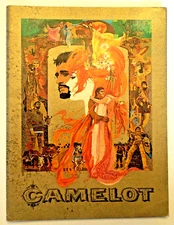 1967 CAMELOT THE MOVIE - WARNER BROS SOUVENIR BOOK - RICHARD HARRIS