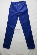 Levi's 821 Bleu en Velours Blanc Tab Neuf (Cod.D1767) W30 L34 Grade A