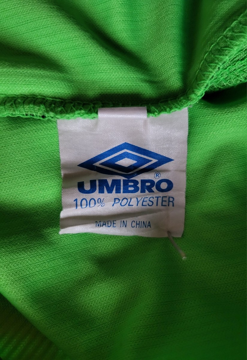 Manchester United 1998-1999 Goalkeeper football Umbro jersey Manchester United 1998-1999 Goalkeeper football Umbro jersey