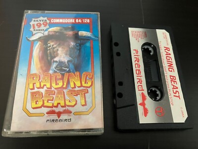 Commodore 64 C64/128 Firebird Spiel * Raging Beast * vollständig