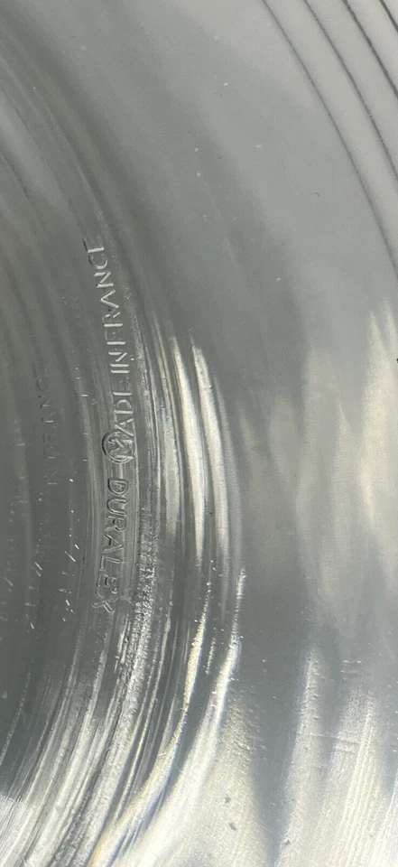 New Duralex Lys Clear Dinner Plate 23.5 Cm (9 1-4 In) Set of 6 Made in France - Image 4 of 4