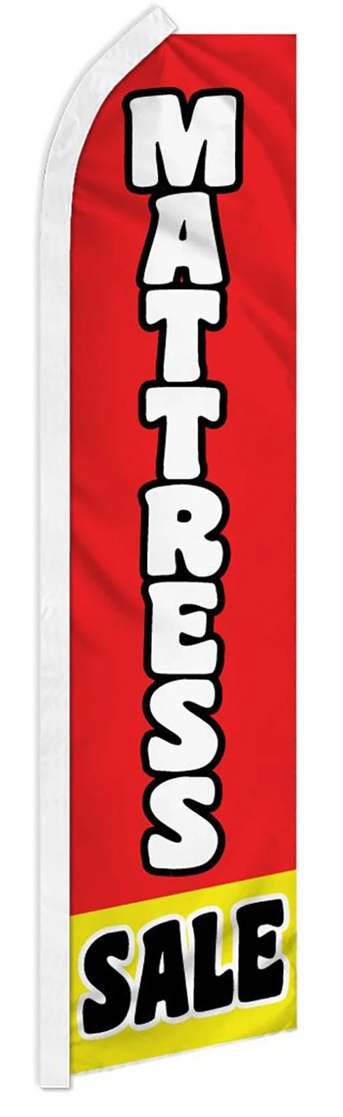 Mattress Sale Advertising 2.5'x11.5' Super-Knit Poly Swooper Super Flag Banner
Opens in a new window
