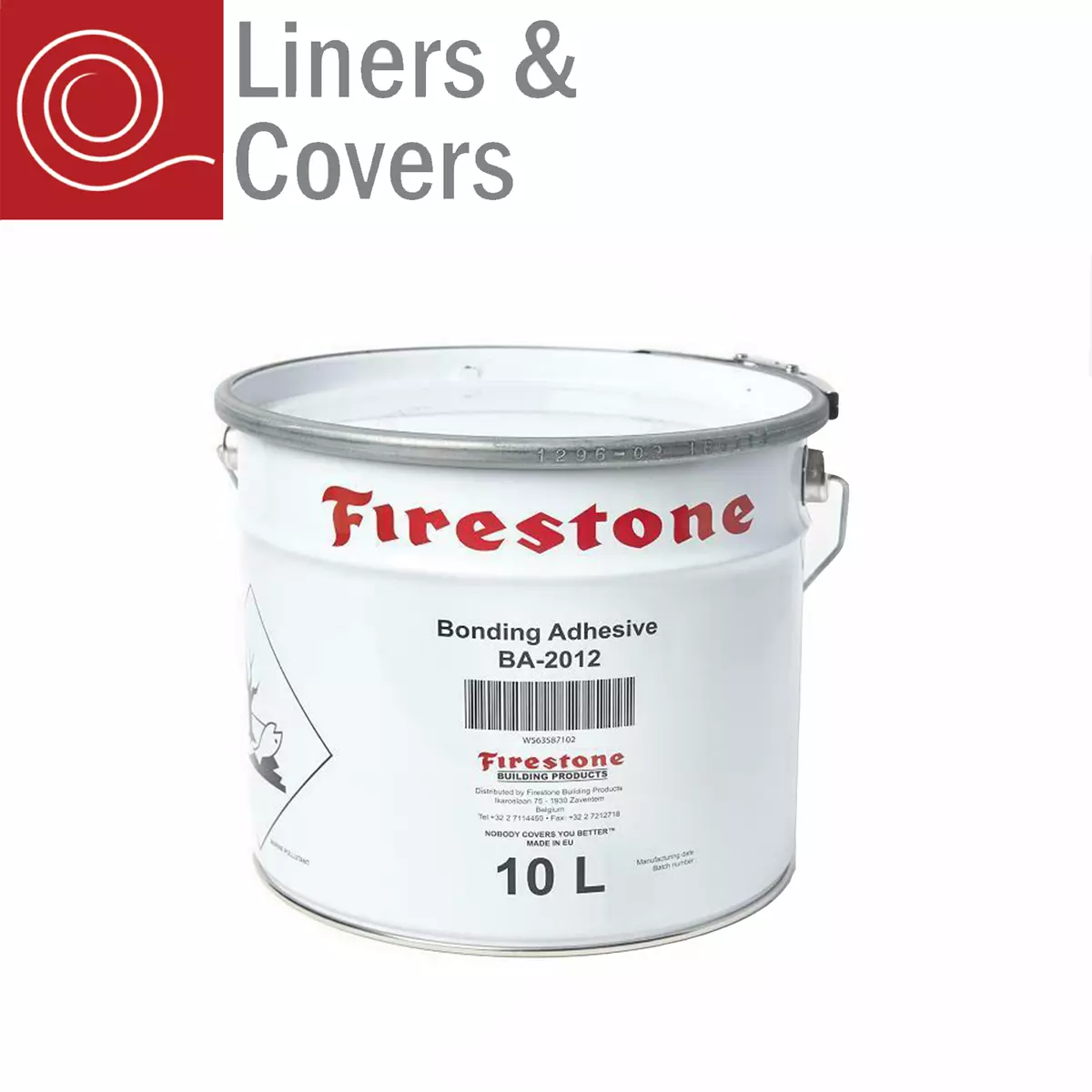 Firestone Elevate Contact Adhesive Glue for EPDM Rubber, Pond Liners &  Roofing