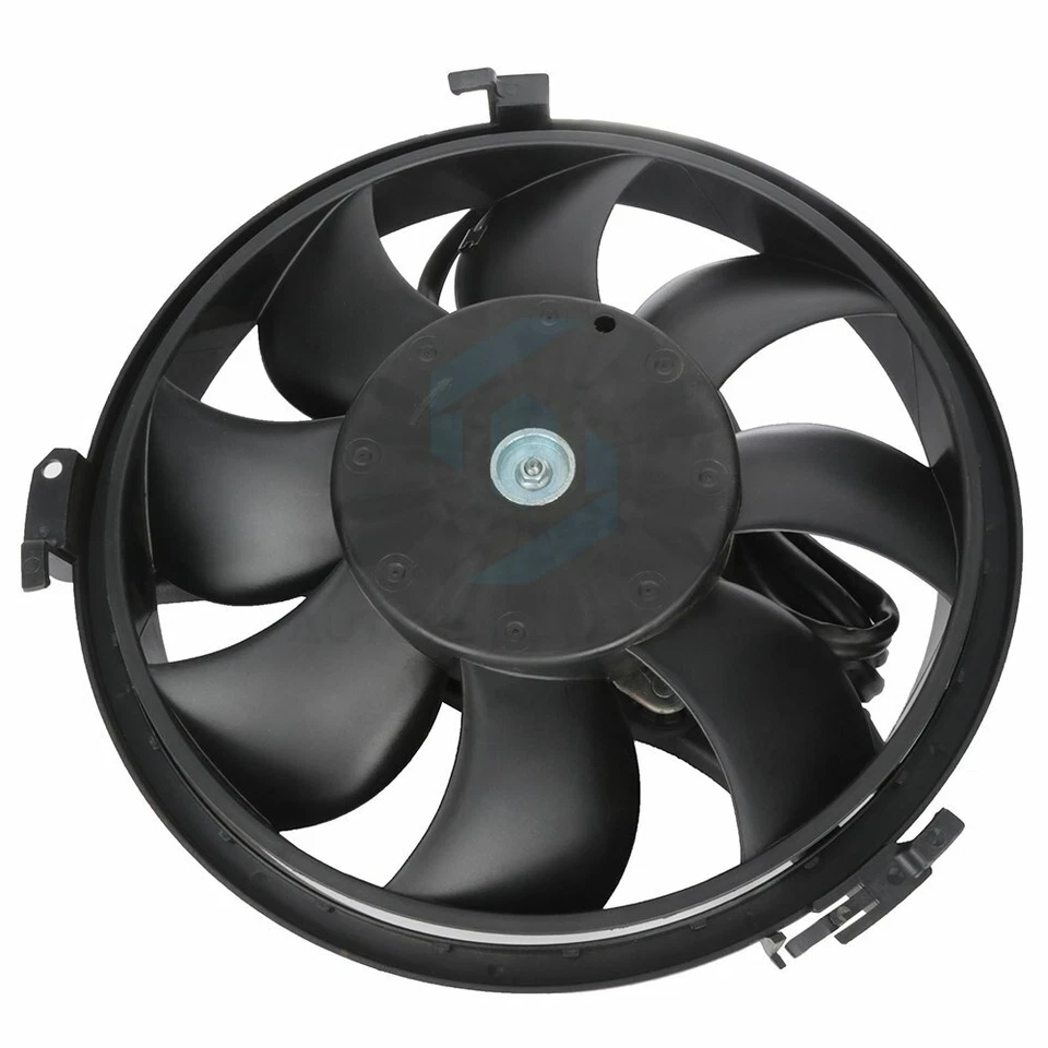 Conjunto de ventilador de refrigeración de radiador eléctrico para Audi A6 Quattro 1999-2004 lado del conductor Foto 2 de 4