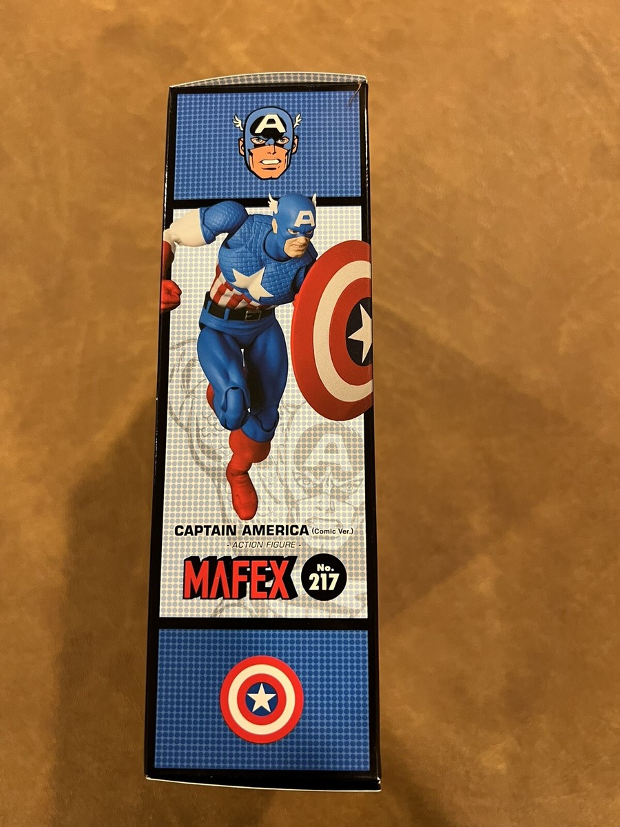 MAFEX CAPTAIN AMERICA COMIC Ver. Figure Medicom Toy No.217 MAFEX CAPTAIN AMERICA COMIC Ver. Figure Medicom Toy No.217