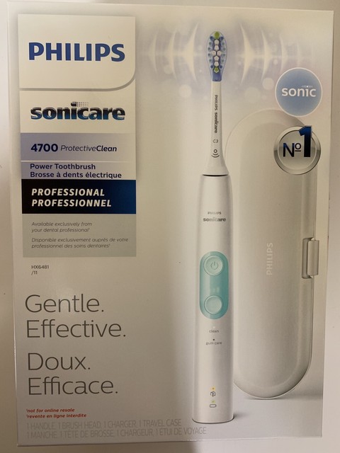 Philips Sonicare Protective Clean 4700 Gentle Effective Toothbrush 