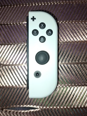       ORIGINAL NINTENDO SWITCH JOY CON CONTROLLER Weiß Rechts Sehr Gut