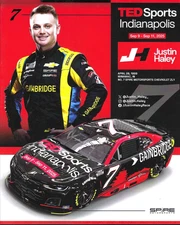 2025 JUSTIN HALEY "TED SPORTS INDIANAPOLIS" #7 NASCAR CUP SERIES POSTCARD