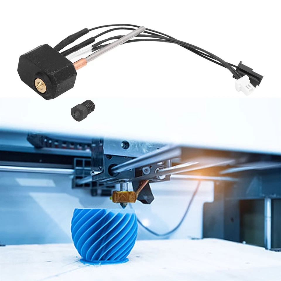 3D Printer Parts For Prusa i3 MK4 24V 40W Nozzle Heater Block Throat Hotend Kits - Image 4 of 4