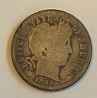 1893-O Barber Dime Semi-Key Date g-vg