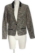 MANGO CASUAL Blazer classico Donna Blazer Taglia IT 40 nero-bianco sporco