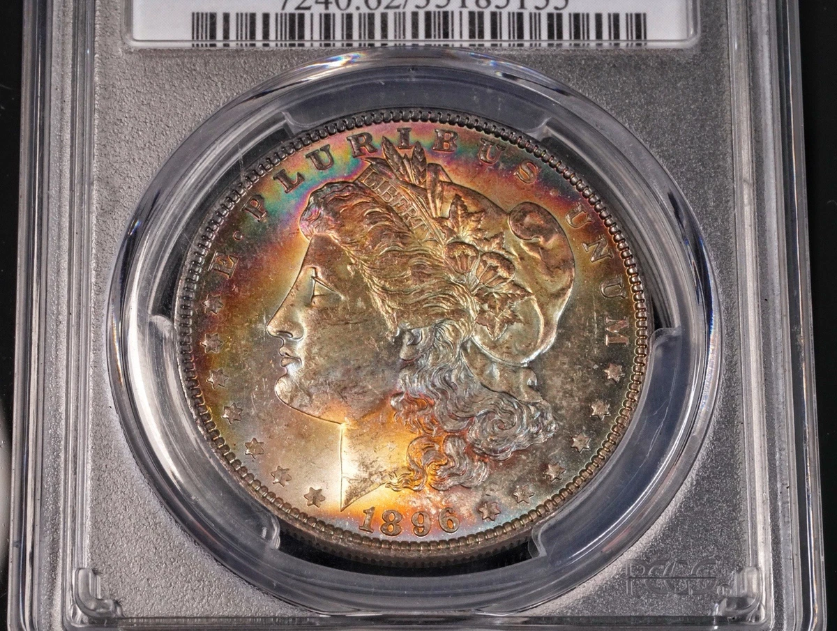 MS 62 Graded 1896 Year Morgan US Dollars (1878-1921) for sale | eBay
