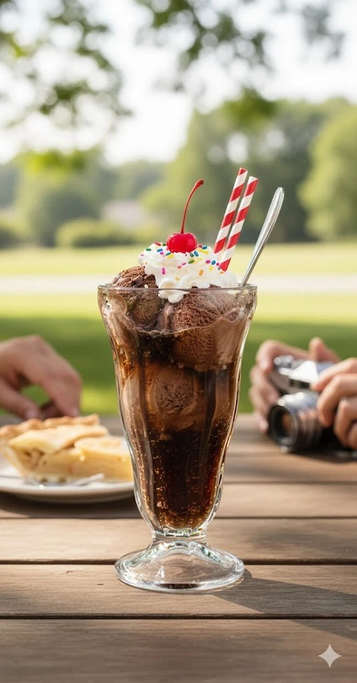 Anchor Hocking Helado Sorbete Helado Batido Vaso Postre Plato Alto Taza Foto 2 de 3