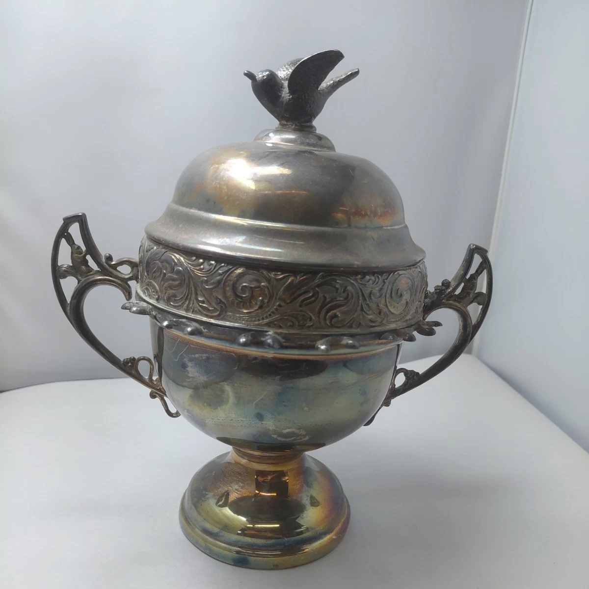 Victorian 1900-1940 Antique US Silver-Plated Creamers & Sugar