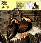 Dr Jim Stamps Maximum Card Tufted Puffins 86C Fdc