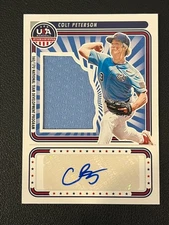 Colt Peterson 2024 Panini USA Stars & Stripes Auto Relic /199 SS-CP