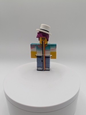 ROBL0X CLOTHING STORE BILLBOARD GUY With Rainbow Barf Series 2 Figure (NO CODE)