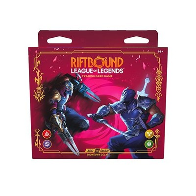 Riftbound LoL TCG Vendetta Showdown Decks Zed vs Shen PREORDER 31.07.26