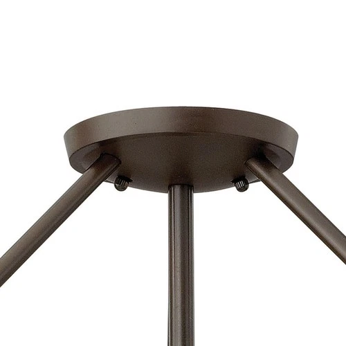 Hinkley Lighting 3221 Hathaway 4 Light 21"W Semi-Flush Bowl - MultiColor - Picture 7 of 12