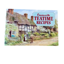 Favourite Teatime Recipes: Traditional Home-Made Cakes and Pasties Cookbook Vtg