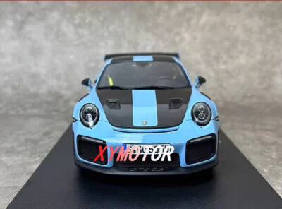 自動車 1/18GT Spirit for GT2RS Resin Car Model GTSpirit 1/18 Porsche 911 991.2 GT2 RS Blue Metallic 2021