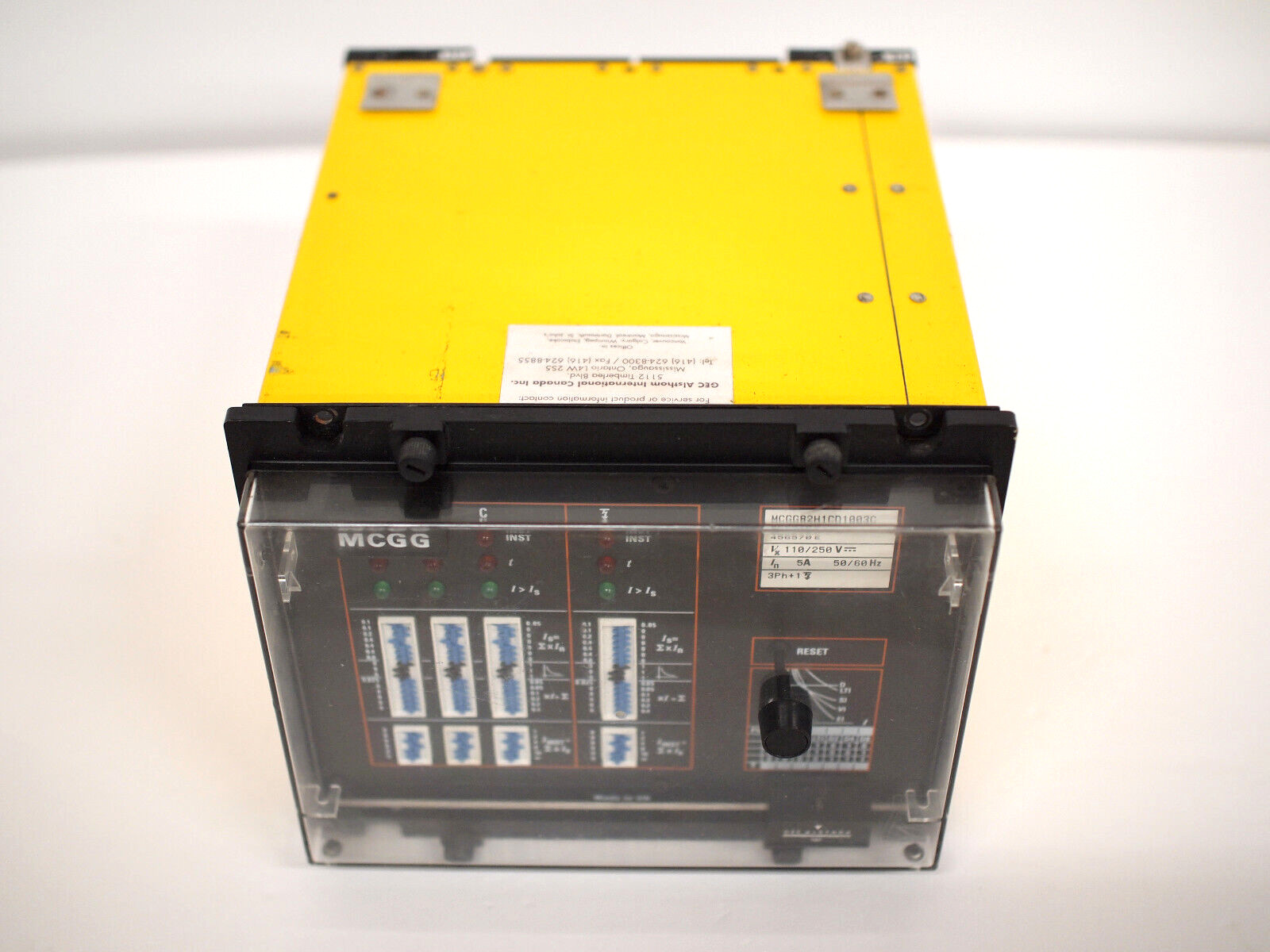 GEC ALSTHOM MCGG82H1CD1003C OVERCURRENT RELAY (1B6)