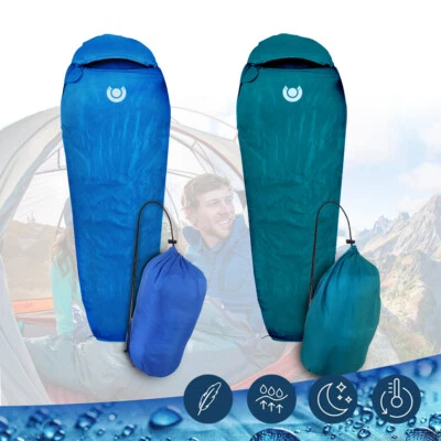 Schlafsack Mumienschlafsack Campingschlafsack Feldbett Outdoor Camping - 0°C Neu