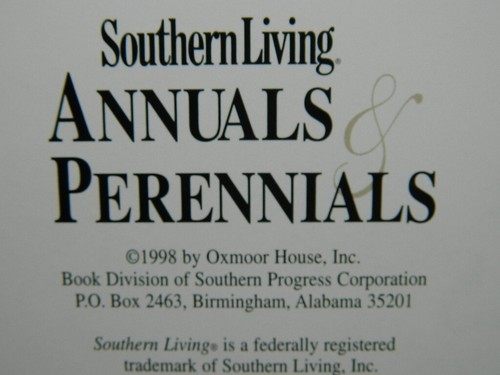 SOUTHERN LIVING Annuals & Perennials Hardcover - Foto 3 di 6