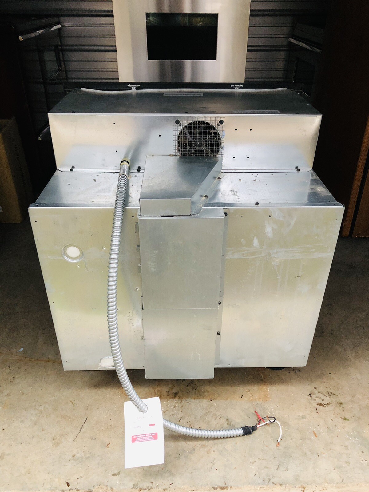 GE Monogram 30" Oven Microwave & Warming Drawer ZET938SFSS ZSC2001FSS