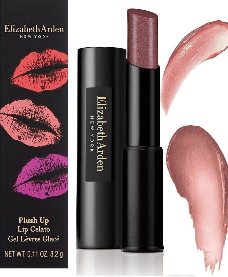 Elizabeth Arden Plush Up Lip Gelato Lipstick in 19 Sugar Plum - 3.2g