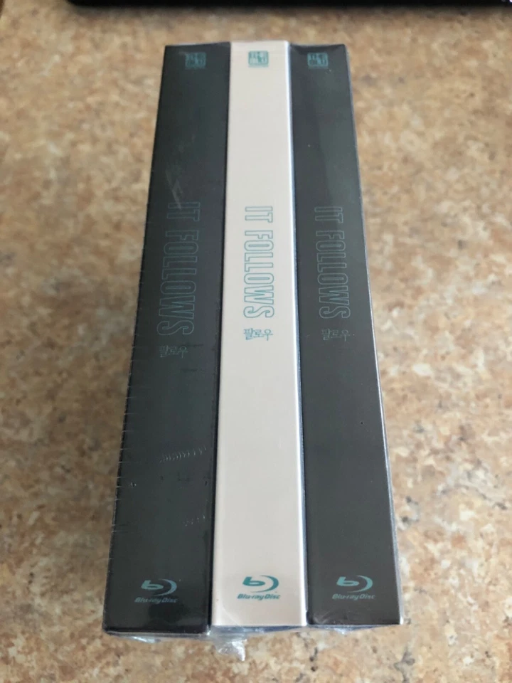 IT FOLLOWS Blu-ray Steelbook KIMCHI Set of all 3 TYPE A,B,C OOP Sealed - Image 2 of 4