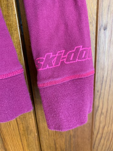 Women's BRP Ski-Doo Long Sleeve Pink Pullover Top Tag Size M - Picture 5 of 6