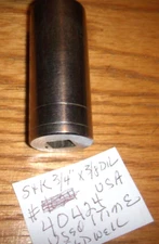 S-K  3/4 " X 3/8 " DR #40424  SOCKET "6PT  USA  DEEPWELL