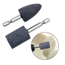 2 x Grinding Head Hexagonal Shank Grinding Wheel Grinding Head Suitable Metal