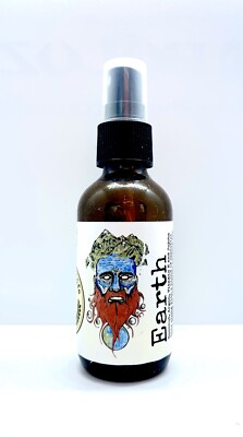 BEARD OIL 1oz  EARTH  Blend, HAIR GROWTH, for The Outdoor Man,by NATURAL LIFE