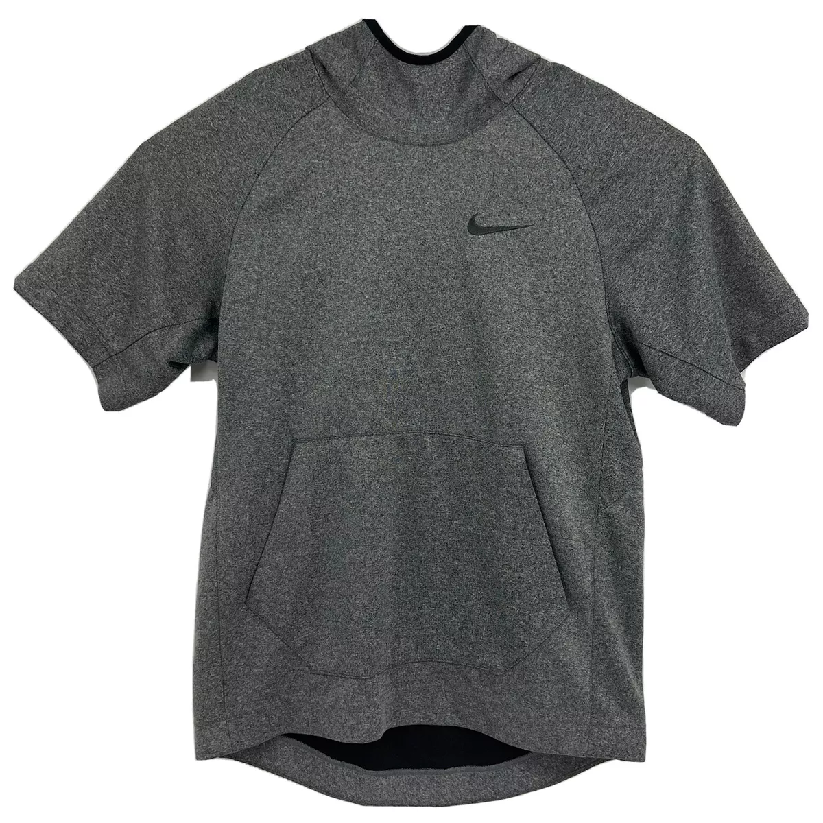 Nike Men s Sz Medium Dri FIT Spotlight Short Sleeve Hoodie BV3607