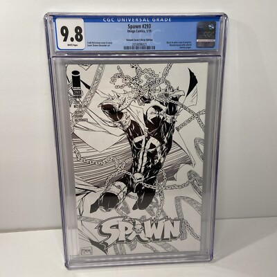 SPAWN 293 CGC 9.8 NM/MT Error Edition Image