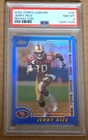2000 Topps Chrome #45 Jerry Rice Refractor PSA 8 - 49ers HOF