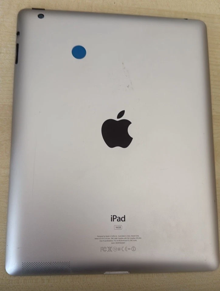 Apple iPad A1416 schwarz silber 16GB Spender Display Accu Kamera Etc Ok - Bild 2 von 2