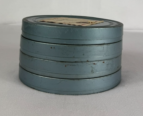 Lotto 4 mulinelli pellicola calcio 16mm vintage Dublin High School 1969-1970 - Foto 3 di 7