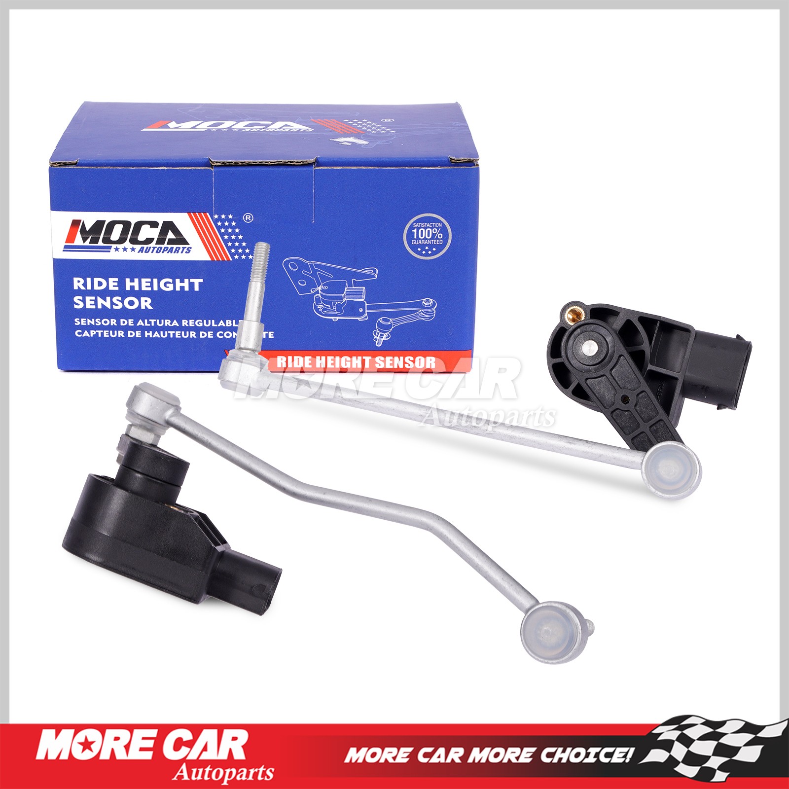 2x Front L&R Ride Height Level Sensor for Audi A8 Quattro S8 Bentley Continental